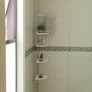 ORGANIZADOR ESQUINERO BAÑO 4 NIVELES