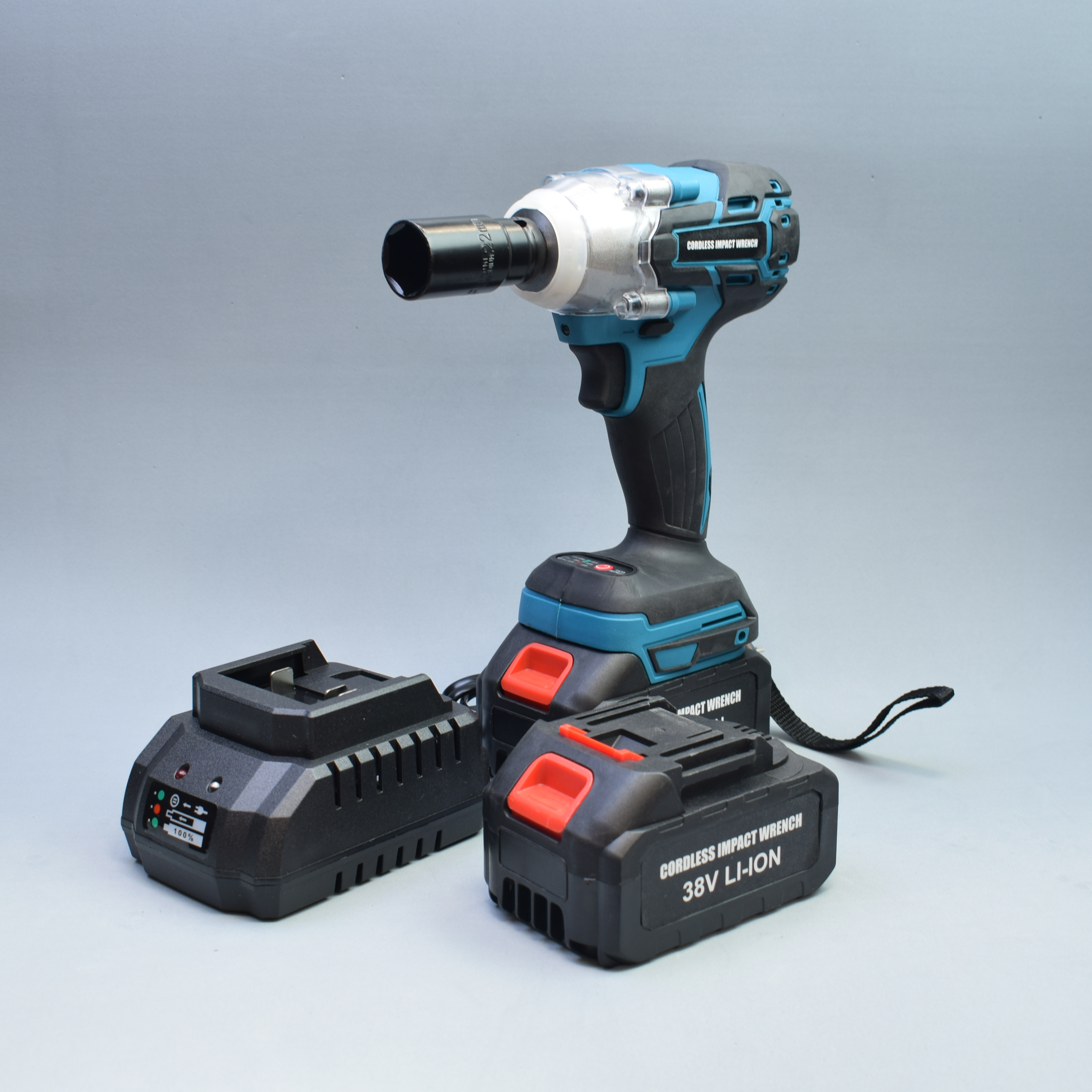 Pistola de Impacto 38v Azul
