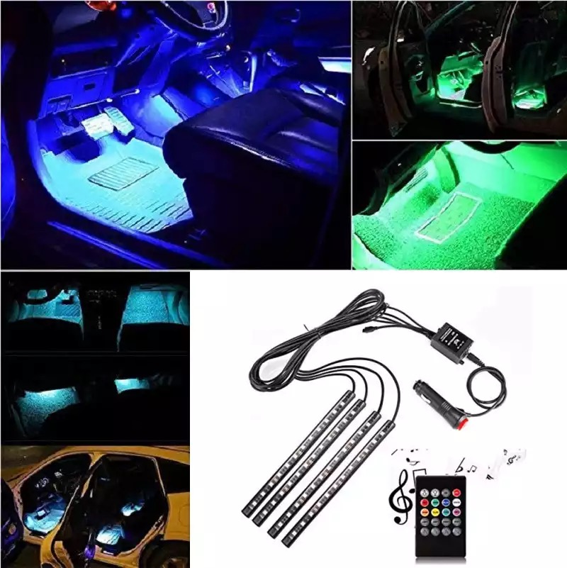 Kit luces rítmicas interior carros
