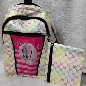 MORRAL ESCOLAR MINNIE BEBE