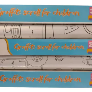 Rollo Dibujos Colorear Grafiti Adhesivo