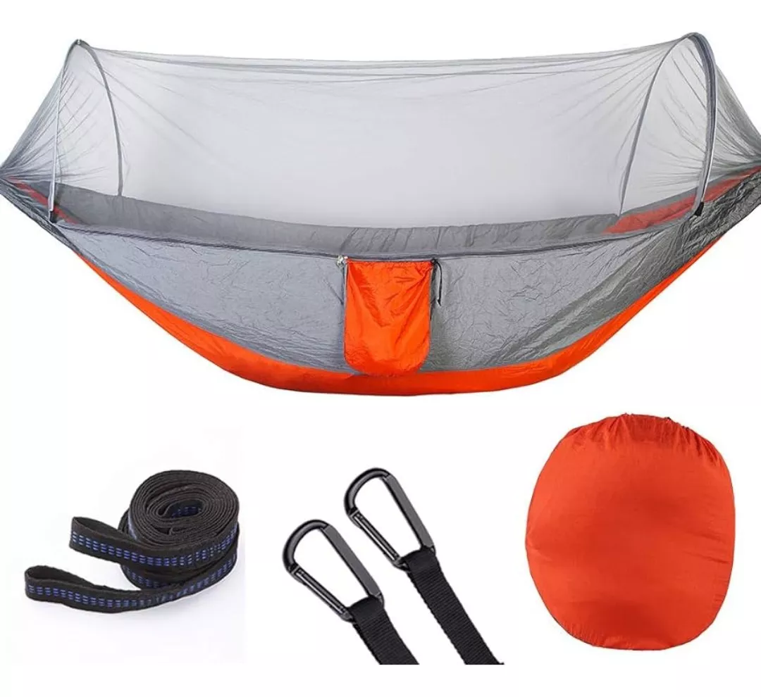 Hamaca Con Toldillo Portatil Anti Mosqui