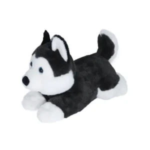 Perro de Peluche LINZY TOYS 36.5 Cm Gris Con Blanco