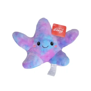 Peluche Estrella de Mar LINZY TOYS 25 cm Morada - Azul