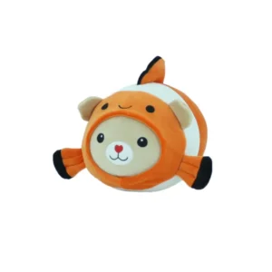 Peluche Animales LINZY TOYS Disfrazado de Pez Payaso 38 cm
