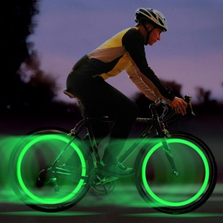 Luz Bicicleta Ciclismo Led Para Llanta - Imagen 2
