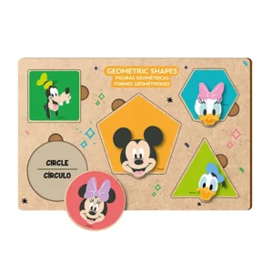 Juego de Mesa RONDA Mickey Figuras Geométicas