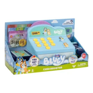 Caja Registradora BLUEY Con Accesorios y Sonido