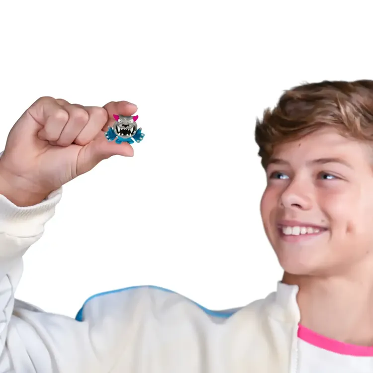 Figuras Sorpresa MR BEAST Lab Biomites Tubo por 5 Piezas - Imagen 4