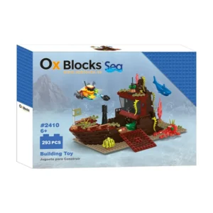Set de Bloques OX BLOCKS Sea 293 Piezas Para Armar y Construir