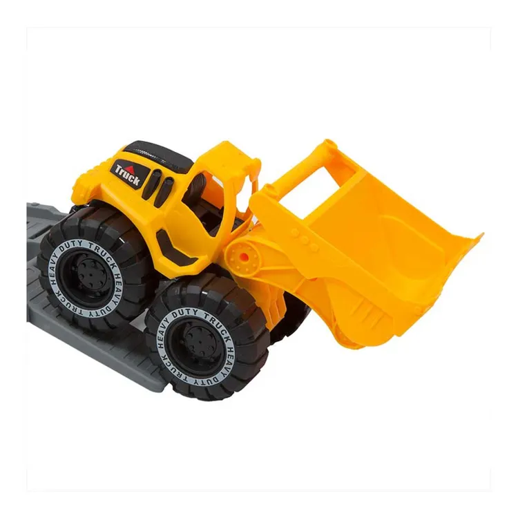 Camión Volqueta con Remolque y Retroexcavadora de Juguete POWER DRIVE - Imagen 6