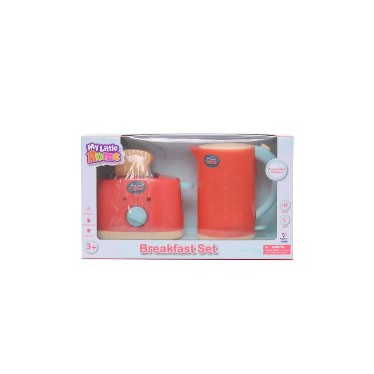 Set Juguete Hervidor y Tostador My Little Home HAPPY LINE