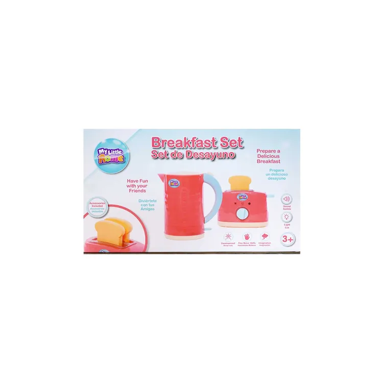 Set Juguete Hervidor y Tostador My Little Home HAPPY LINE - Imagen 6
