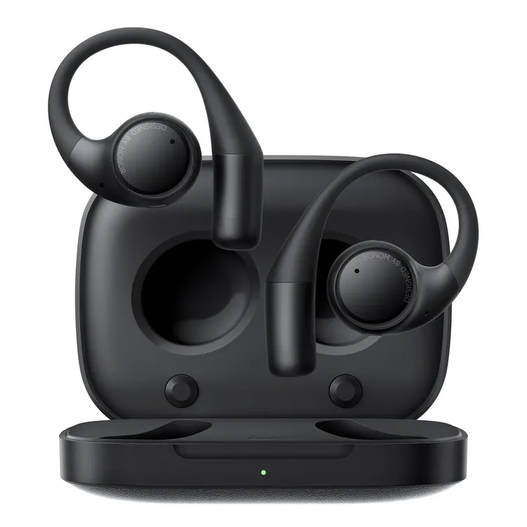 Audifonos HONOR Inalámbricos Bluetooth Open Ear Buds Open IA Cancelacion de Ruido Negro - Imagen 5