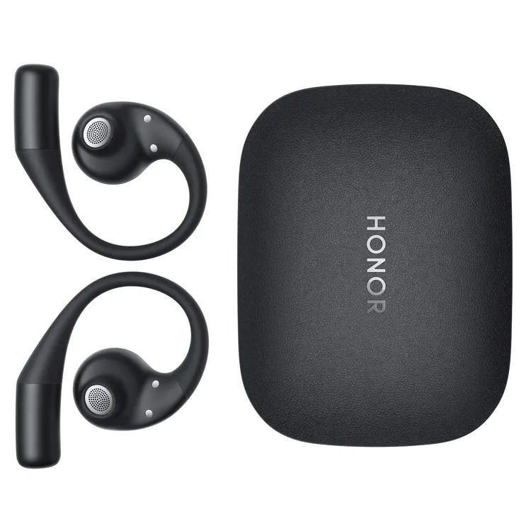 Audifonos HONOR Inalámbricos Bluetooth Open Ear Buds Open IA Cancelacion de Ruido Negro - Imagen 6