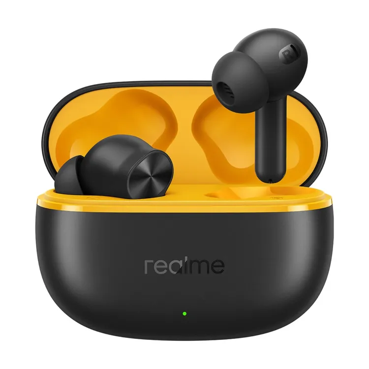 Audifonos REALME Inalámbricos Bluetooth Deportivos Gaming In Ear TWS T200 Lite Negro