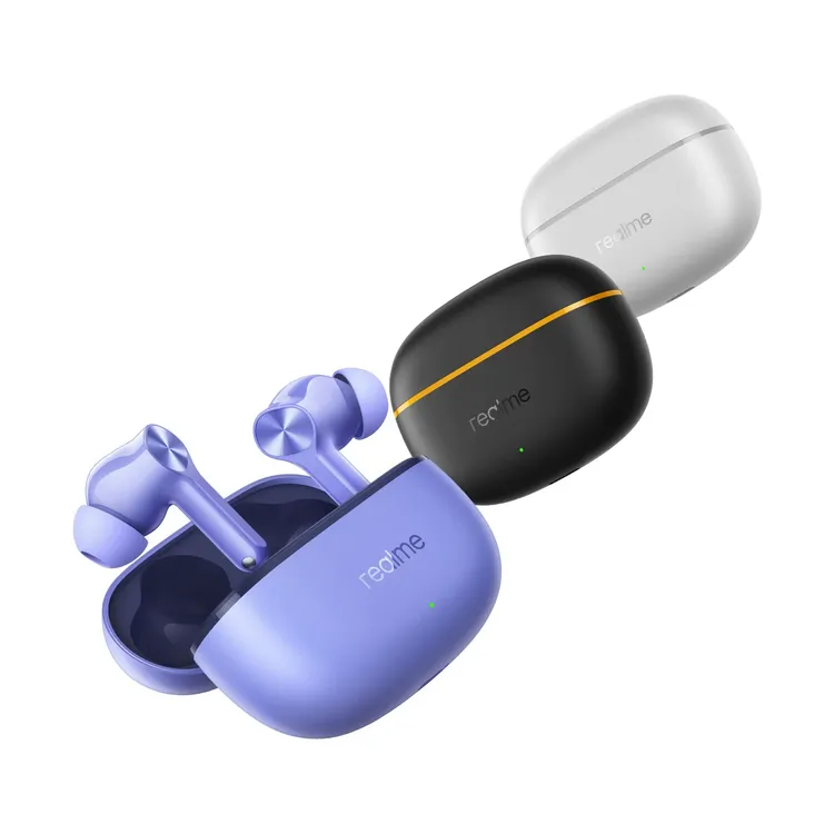 Audifonos REALME Inalámbricos Bluetooth Deportivos Gaming In Ear TWS T200 Lite Negro - Imagen 7
