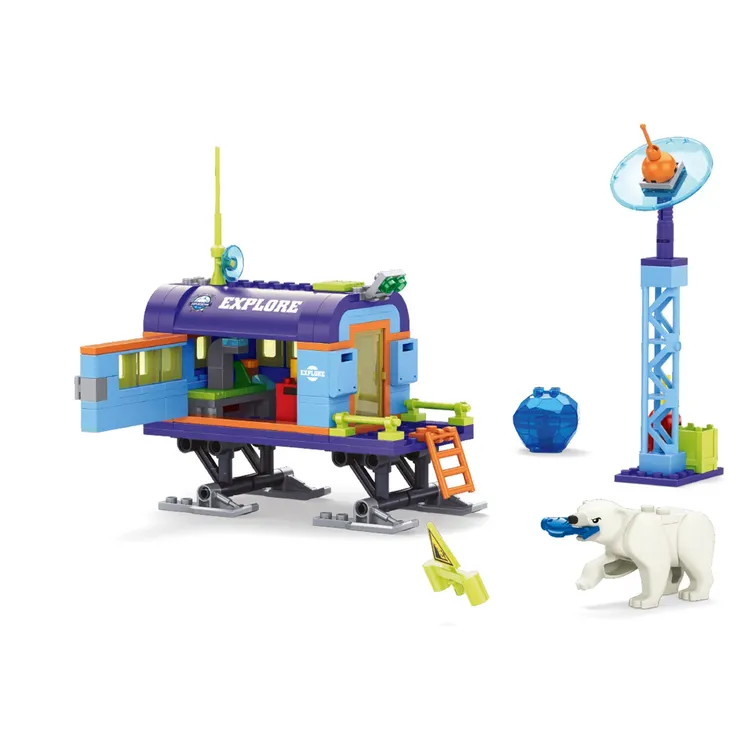 Set de Bloques OX BLOCKS Polar Expedition 209 Piezas Para Armar y Construir - Imagen 3