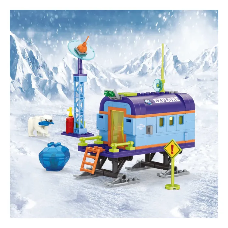 Set de Bloques OX BLOCKS Polar Expedition 209 Piezas Para Armar y Construir - Imagen 5