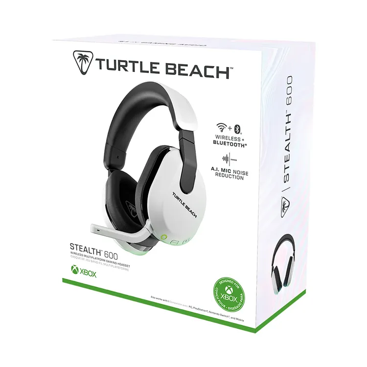 Audífonos de Diadema TURTLE BEACH Inalámbricos Over Ear Gaming Xbox Stealth 600 Gen 3 Blanco - Imagen 10