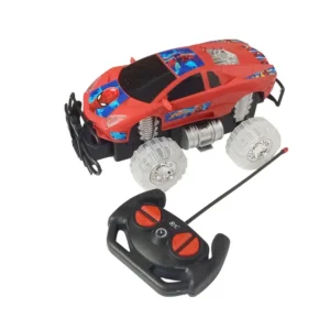 Carro a Control Remoto MARVEL Spiderman 4 Funciones con Luz