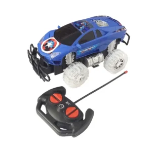 Carro a Control Remoto MARVEL Capitán América 4 Funciones con Luz