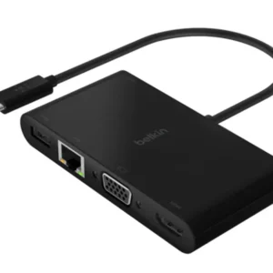 Adptador BELKIN USB-C a HDMI/VGA/Ethernet/USB
