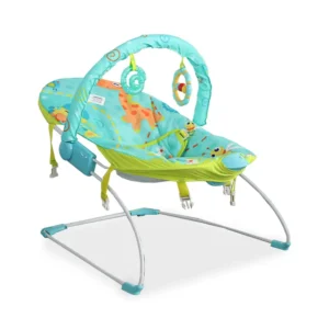 Mecedora para Bebé BEBESIT Silla Vibradora Musical Bouncer Azul