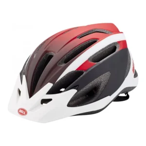 Casco Bicicleta Bell Crest Talla Universal Negro Rojo