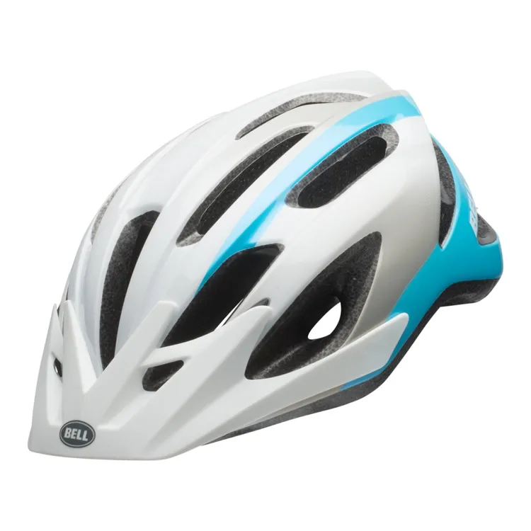 Casco Bicicleta Bell Crest Talla Universal Azul Blanco