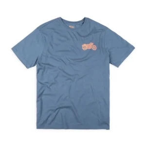 Camiseta Moto ROYAL ENFIELD Chest Bullet Azul Talla XL