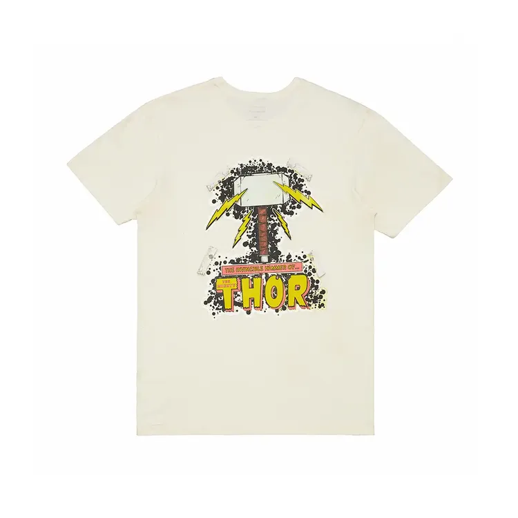 Camiseta Unisex Marvel GILDAN Thor Natural XL - Imagen 2