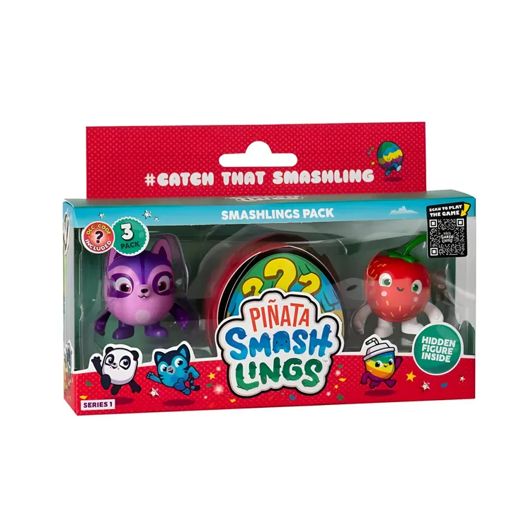 Figura x 3 SMASHLINGS Caja Twist y Berry Boo