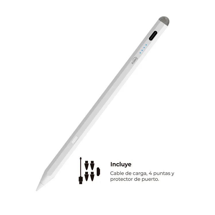 Lápiz KALLEY Stylus Pen K-LT para tabletas, Ipad, Iphone Blanco - Imagen 7