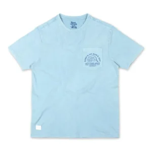 Camiseta Moto ROYAL ENFIELD Chase The Wind Milky Azul Talla L