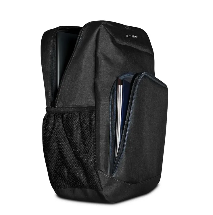 Morral TECHBAG L-1750 15.6 " Pulgadas Negro - Imagen 6