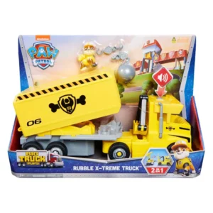 Carro de Juguete PAW PATROL Big Trucks Mega Camión Rubble