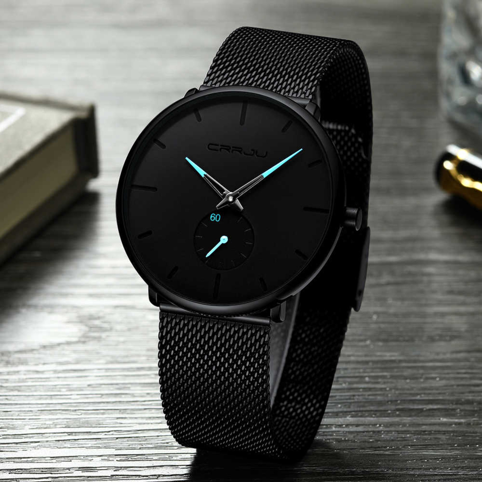 Reloj Hombre Crrju Reloj De Cuarzo