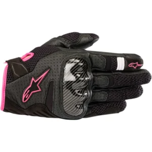Guantes Moto ALPINESTARS STELLA SMX-1 Negro Fucsia Talla S