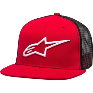 Gorra Moto ALPINESTARS CORP TRUCKER Rojo Negro Talla Universal