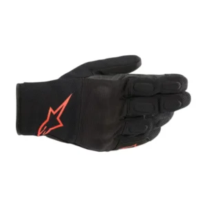 Guante Moto ALPINESTARS S-Max Drystar Negro Rojo Talla S