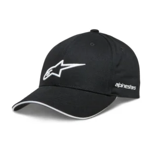 Gorra Moto ALPINESTARS Rostrum Negro Blanco Talla Universal