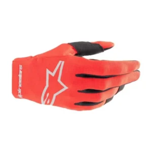 Guante Moto ALPINESTARS Radar Rojo Plata Talla M