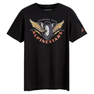 Camiseta Moto ALPINESTARS Flyer Negro Talla S