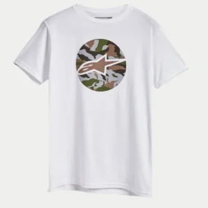 Camiseta Moto ALPINESTARS Camo Disk Blanco Talla XL