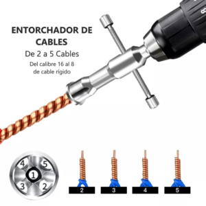Entorchador de Cables