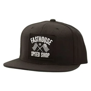 Gorra Moto FASTHOUSE Flags Negro Talla Única