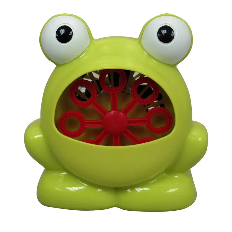 Juguete Máquina de Burbujas Rana Operado a Batería - Imagen 5