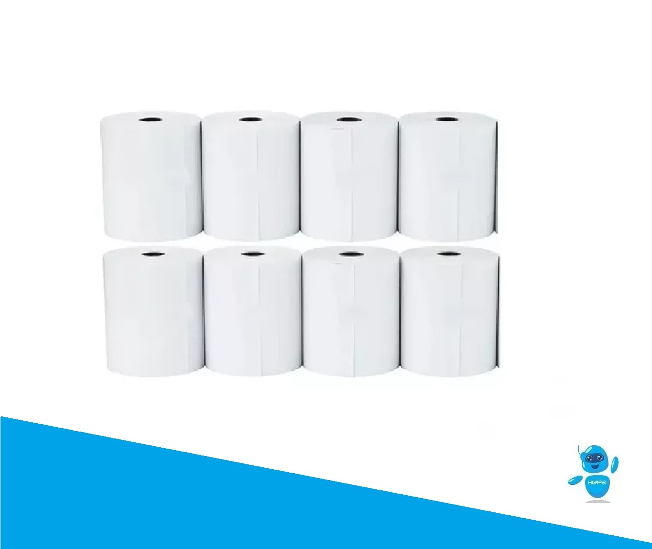 pack X 8 Rollos de Papel Térmico de 58mm
