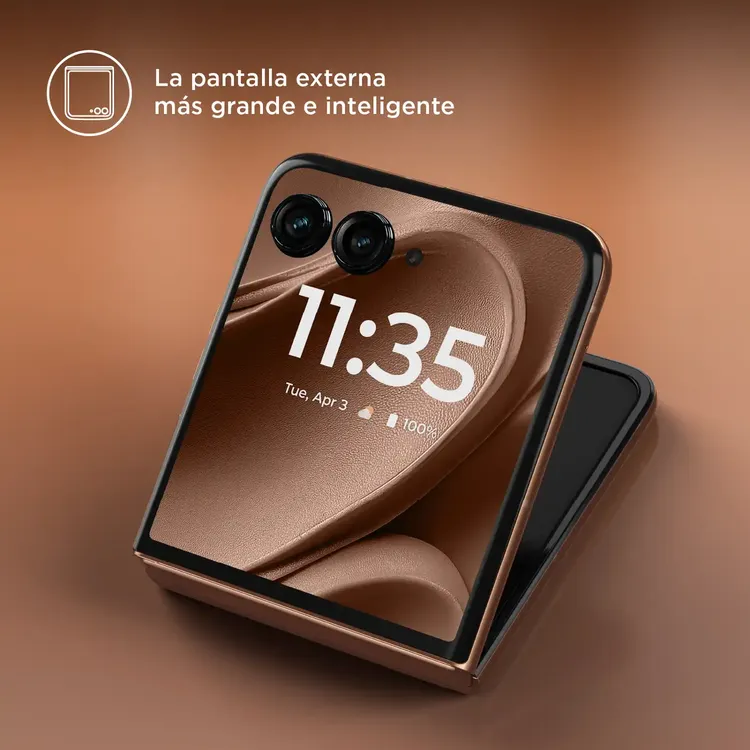 Celular MOTOROLA Razr 50 Ultra 512GB 5G Chocolate - Imagen 7